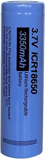 Pkcell Επαναφορτιζόμενη Μπαταρία 18650 Li-ion 3350mAh 3.7V 1τμχ