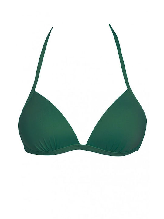Bluepoint Bikini Τριγωνάκι με Ενίσχυση Πράσινο