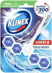 Klinex Power 5 Bloc Toaletă cu aromă de Prospețimea oceanului 55gr