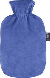 Fashy 6712 Hot Water Bottle with Cover Blue 2000ml