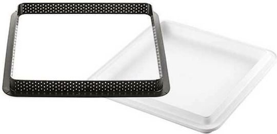 Silikomart Metallic Square-Shaped Cake Ring