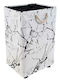 Ankor Καλάθι Απλύτων Υφασμάτινο 70lt 40x33x60cm Λευκό