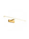 Spot Light Modern Wall Lamp with Integrated LED and Warm White Light Gold 62cm