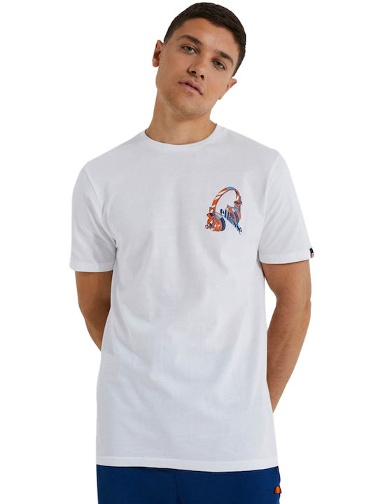 Ellesse Boombox Men's Short Sleeve T-shirt White