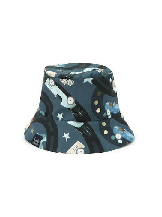 La Millou Kids' Hat Bucket Fabric Road Blue