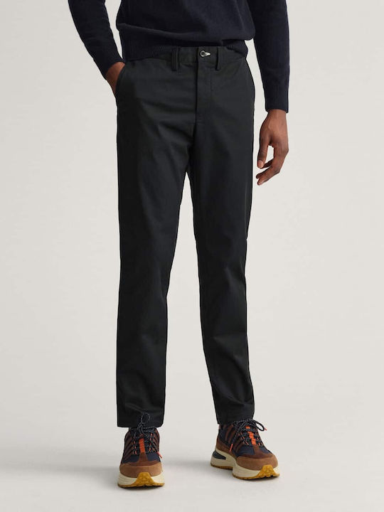 Gant Hallden Trousers Chino Elastic in Slim Fit...