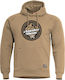 Pentagon Phaeton Hoodie Sweatshirt in Beige color