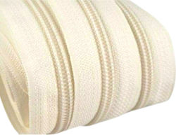 JGS S.A. Ecru Zipper Sewing Supply