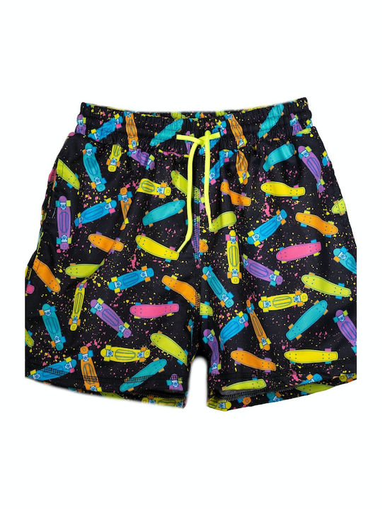 Tortue Kinder Badeanzug Badeshorts Schwarz