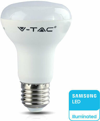 V-TAC LED-Lampe 8.5W 100mm für Fassung E27 und Form R63 Warmes Weiß 806lm