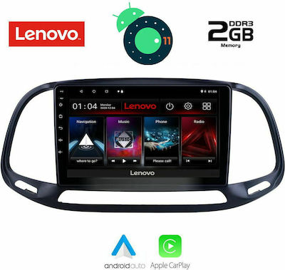Lenovo Car-Audiosystem für Opel Kombi Fiat Doblo Audi A7 2015-2018 (Bluetooth/USB/AUX/WiFi/GPS/Apple-Carplay) mit Touchscreen 9"