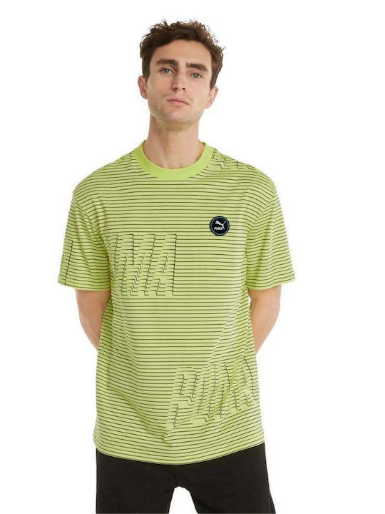 Puma Herren T-Shirt Kurzarm Solar Green