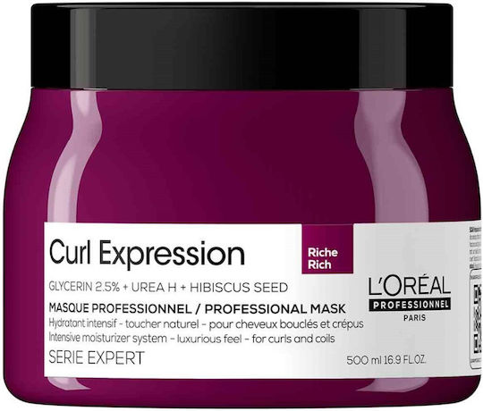 L'Oréal Professionnel Serie Expert Curl Expression Rich Hair Mask for Hydration 500ml
