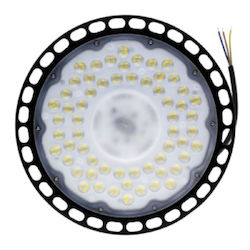 Spot Light Commercial Bell Light 200W Cool White 20000lm with Built-in LED Black Ø31.4xH8.6cm Spot Light Commercial Bell Light 200W Cool White 20000lm with Built-in LED Black Ø31.4xH8.6cm