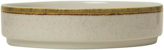 GTSA Ivory Salatschüssel aus Porzellan Beige 20x20x5cm 1Stück