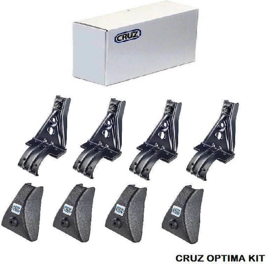 Cruz Legs for Roof Bars for Hyundai Getz 2002-2010 3D/5D Hyundai Getz 4pcs