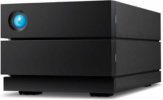 Lacie 2Big Raid USB-C Externe Festplatte 40TB Multi-Bay Schwarze