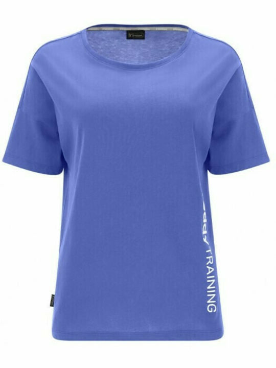 Freddy Damen Oversized T-Shirt Blau