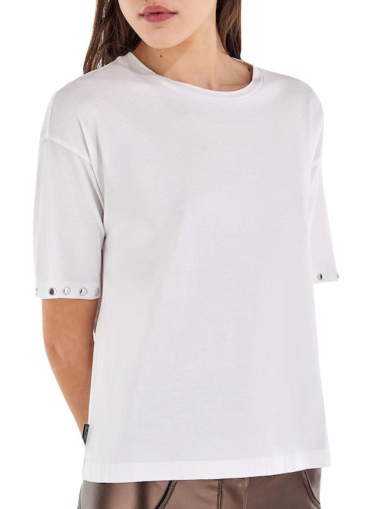 Freddy Damen T-shirt Weiß