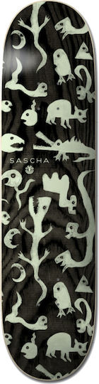 Element Sascha Creatures 8.25" Skateboard Kurzboard Buntes