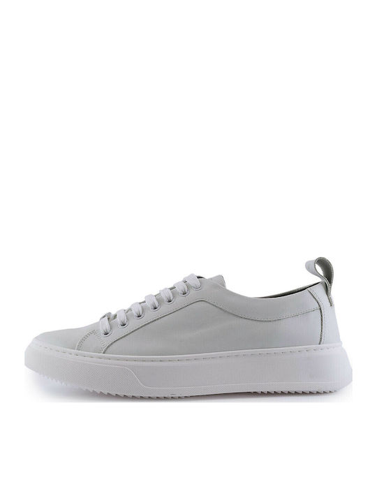 Ανδρικά Flatforms Sneakers Λευκά