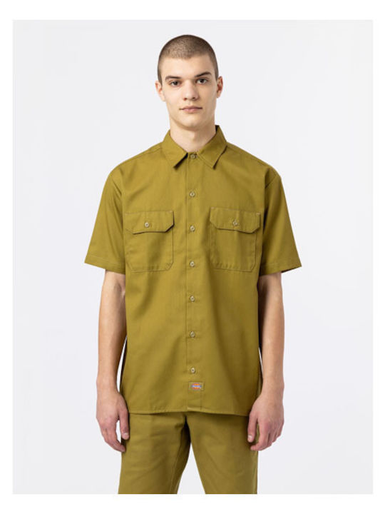 Dickies Κοντομάνικο Πουκάμισο σε Κανονική Γραμμ...
