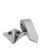Legend Accessories Herren Krawatten Set Synthetisch,Polyester/Cotton/Leather Monochrom in Gray Farbe