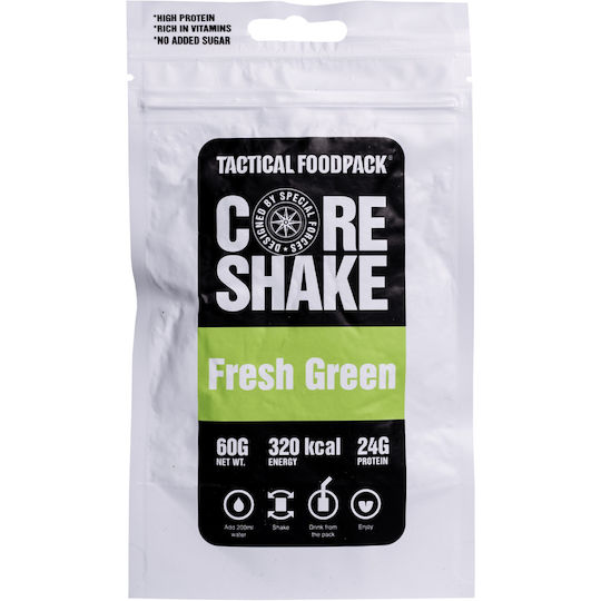 Tactical Foodpack Core Shake Fresh Green Mâncare Gata cu Legume 60gr 1buc