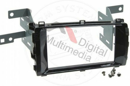 LM Digital Πρόσοψη 2 Din Universal