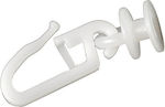 Curtain Hook Pins with Glider 1pcs
