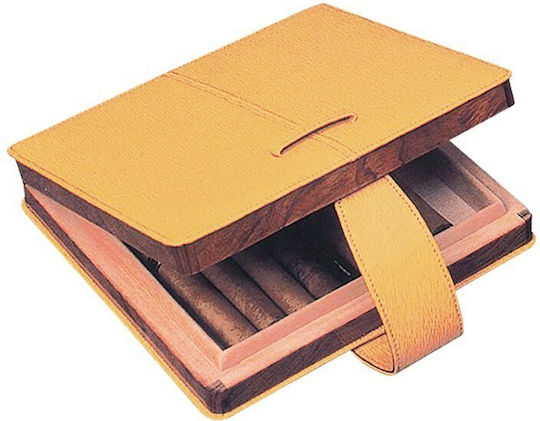 Humidif Leder Fall Zigarrenbefeuchter 10 19.5cmx19.5cmx3cmcm