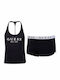 Guess Set Pijamale pentru Femei Negru