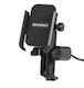 Motowolf Phone Motorcycle Mount with Adjustable Arm for Steering Wheel με Φόρτιση