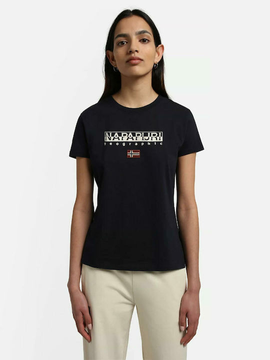Napapijri Women's T-shirt Navy Blue