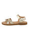 Ds sandal 264 - Platinum gold