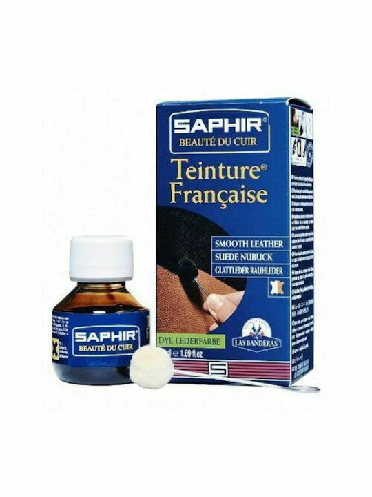 Saphir Teinture Francaise Shoe Dye Dark Brown 50ml
