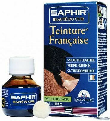 Saphir Teinture Francaise Schuhfarbe Dunkelbraun 50ml