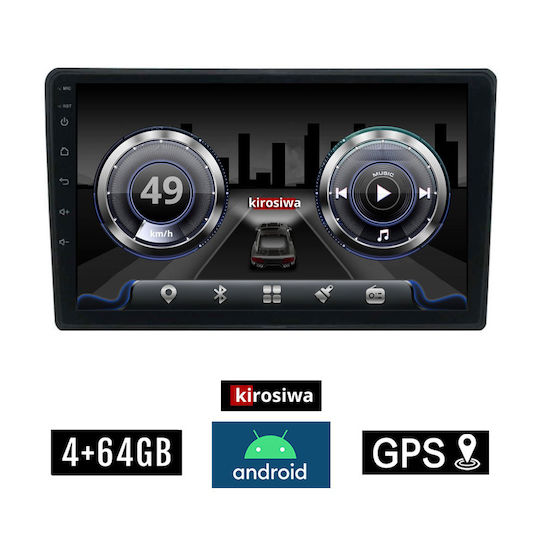 Kirosiwa Car Audio System for Seat Exeo 2008-2013 (Bluetooth/USB/AUX/WiFi/GPS) with Touch Screen 9"