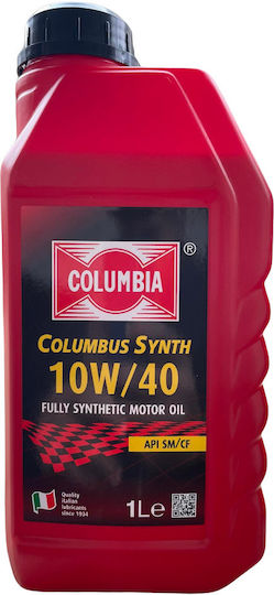 Columbia Columbus Συνθετικό Λάδι Αυτοκινήτου 10W-40 1lt