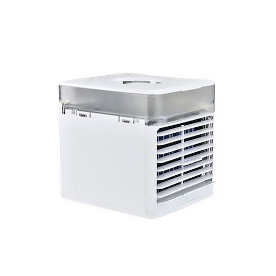 Ultra Air Cooler 3x Mini Air Conditioner Electric with Water and Lighting White