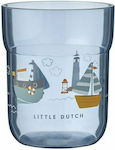 Little Dutch Cănuțe pentru Copii și Bebeluși Sailors Bay din Plastic Albastru 1buc 250ml pentru m+