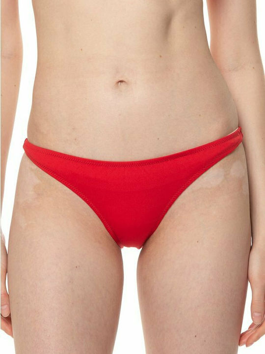 Fabiola Bikini Slip Κόκκινο