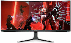 Dell Alienware AW3423DW Ултраширок QD-OLED HDR (High Dynamic Range) Извити Монитор 34.18" 3440x1400 175Hz с Време за Реакция 0.1мс GTG