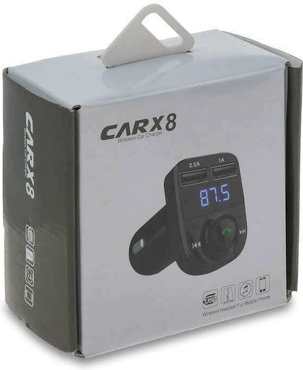 FM Transmitter Αυτοκινήτου με USB / MicroSD / Bluetooth