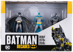 Eaglemoss DC Comics: Batman Batman Decades Debut 1970s 2010s Eaglemoss DC Comics: Batman Batman Decades Debut 1970s 2010s