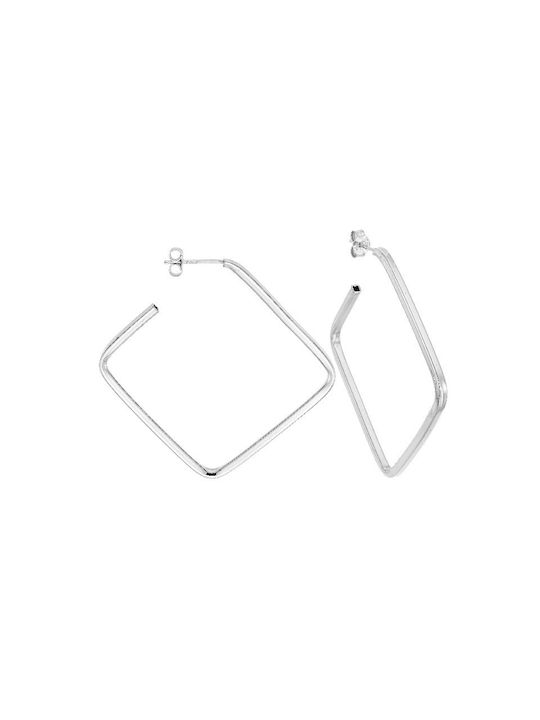 Vogue Earrings Hoops from Silver