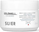 Goldwell Dualsenses Silver 60sec Haarmaske für Hydratation 200ml