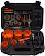 Harden Hole Saw Kit HSS for Metal and Plastic 1500gr