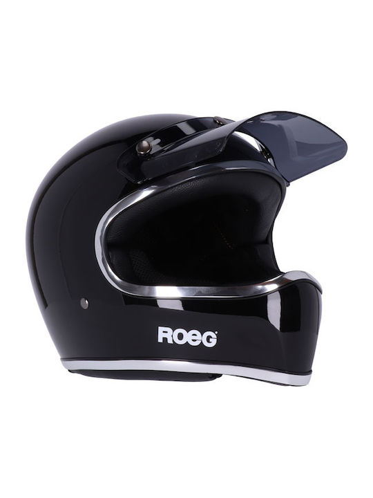 Roeg Peruna Metallic Black Κράνος Μηχανής Full Face ECE 22.05 1000gr