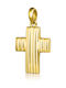 Skaras Jewels Men's Gold Cross 18K